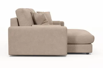 Arken Lyx 3-sits Vändbar L-formad Djup Divansoffa i Tyg - Beige - Products - Möbler - Soffa - Divansoffa & schäslongsoffa - 3 sits soffa med divan