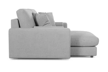 Arken Lyx 3-sits Vändbar L-formad Djup Divansoffa i Tyg - Ljusgrå - Products - Möbler - Soffa - Divansoffa & schäslongsoffa - 3 sits soffa med divan