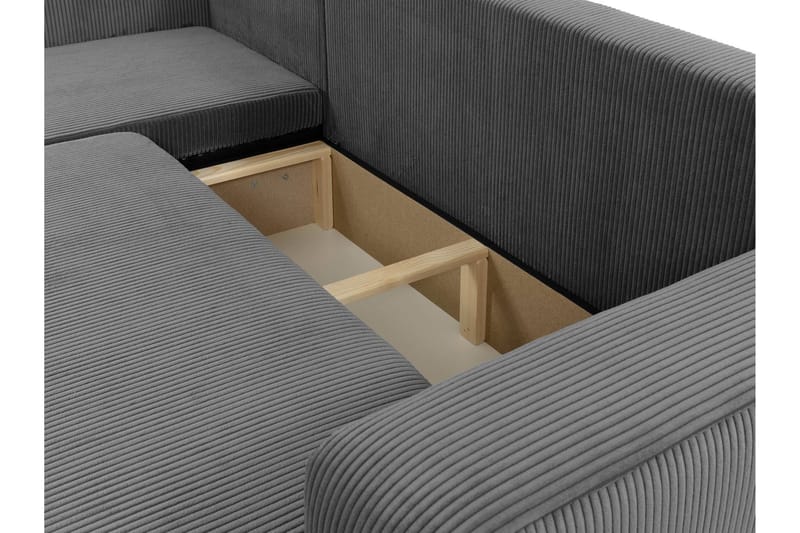 Barile Soffa med Divan 3-sits - Blå - Products - Möbler - Soffa - Divansoffa & schäslongsoffa - 3 sits soffa med divan