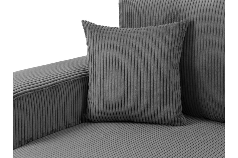 Barile Soffa med Divan 3-sits - Ljusgrå - Products - Möbler - Soffa - Divansoffa & schäslongsoffa - 3 sits soffa med divan