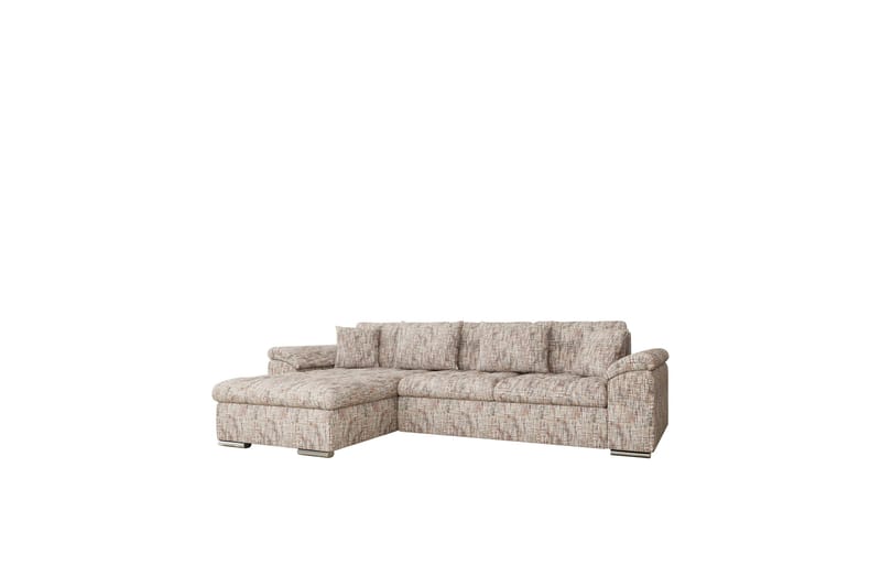 Camior Soffa med Divan 3-sits, Flerfärgad/Beige