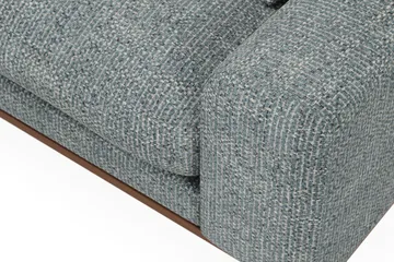 Copenhagen Premium 4-sits Vänstervänd L-formad Djup Schäslongsoffa i Chenille - Grå/Blå - Products - Möbler - Soffa - Divansoffa & schäslongsoffa - 4 sits soffa med divan