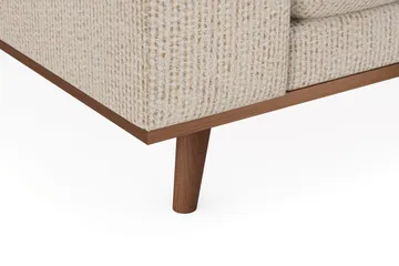Copenhagen Premium 4-sits Högervänd L-formad Djup Schäslongsoffa i Chenille - Beige - Products - Möbler - Soffa - Divansoffa & schäslongsoffa - 4 sits soffa med divan