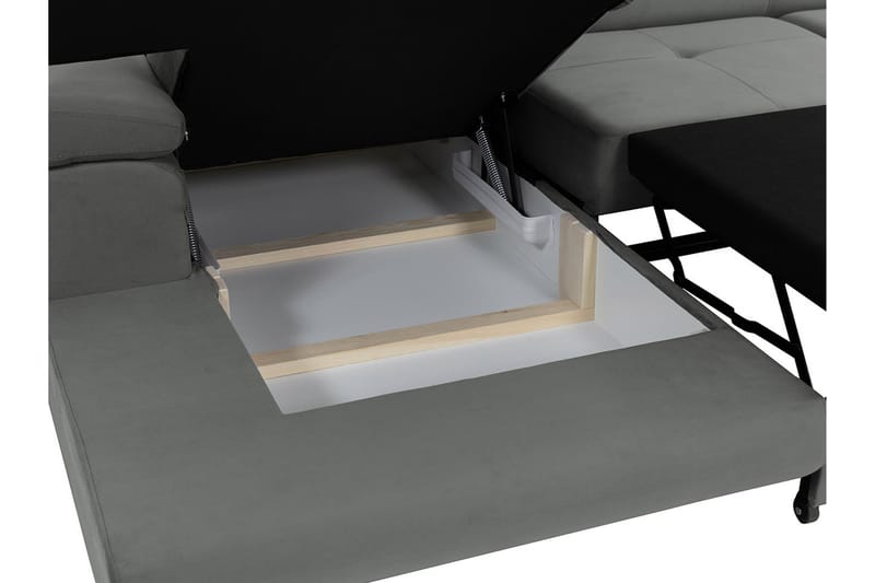 Gabina Soffa med Divan 3-sits - Brun - Products - Möbler - Soffa - Divansoffa & schäslongsoffa - 3 sits soffa med divan