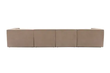 Gregor Soffa med Divan 4-sits - Cappucino - Products - Möbler - Soffa - Divansoffa & schäslongsoffa - 4 sits soffa med divan