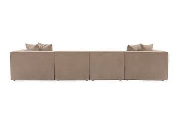 Gregor Soffa med Divan 4-sits - Cappucino - Products - Möbler - Soffa - Divansoffa & schäslongsoffa - 4 sits soffa med divan