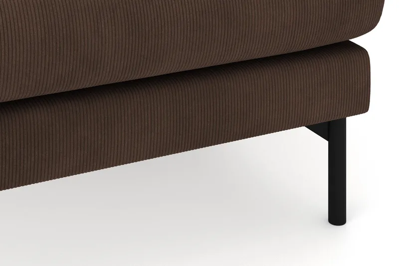 Menard 4-sits Högervänd Stor U-formad Djup Soffa med Divan och Schäslong i Manchester - Brun - Products - Möbler - Soffa - Divansoffa & schäslongsoffa - 4 sits soffa med divan