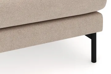 Menard 4-sits Högervänd Stor U-formad Djup Soffa med Divan och Schäslong i Tyg - Beige - Products - Möbler - Soffa - Divansoffa & schäslongsoffa - 4 sits soffa med divan