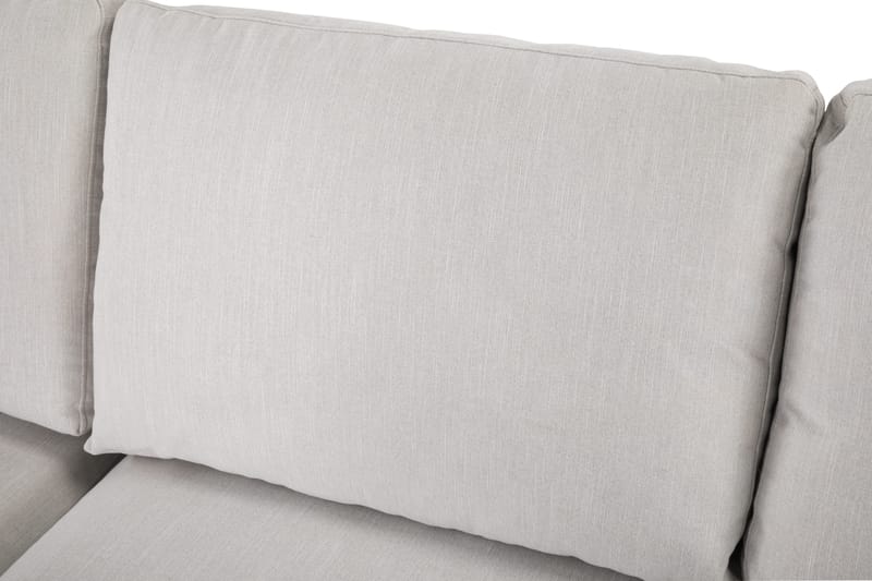 Ocean Lyx 4-sits Vänstervänd L-formad Schäslongsoffa i Tyg - Ljusgrå - Products - Möbler - Soffa - Divansoffa & schäslongsoffa - 4 sits soffa med divan