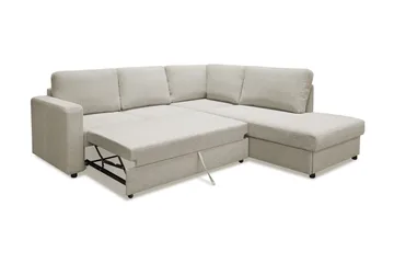 Paris Bäddsoffa - Beige - Products - Möbler - Soffa - Divansoffa & schäslongsoffa - 4 sits soffa med divan