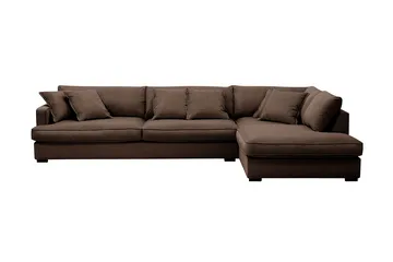 Rossita Lyx 4-sits Högervänd L-formad Extra Djup Schäslongsoffa i Manchester