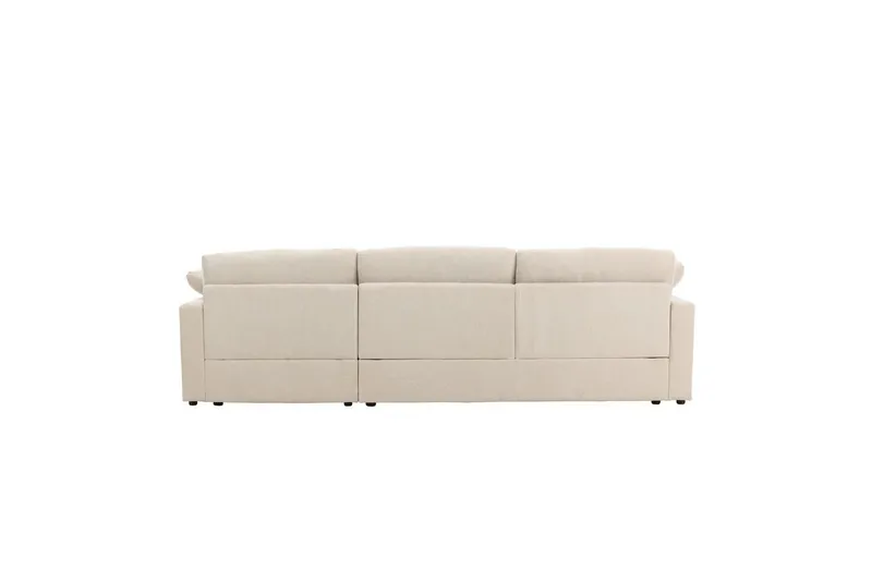 Vanlig Soffa med enkeldivan utan schäslong VIND Hörnsoffa VIND Amalfi Beige Beige - Products - Möbler - Soffa - Divansoffa & schäslongsoffa - 3 sits soffa med divan