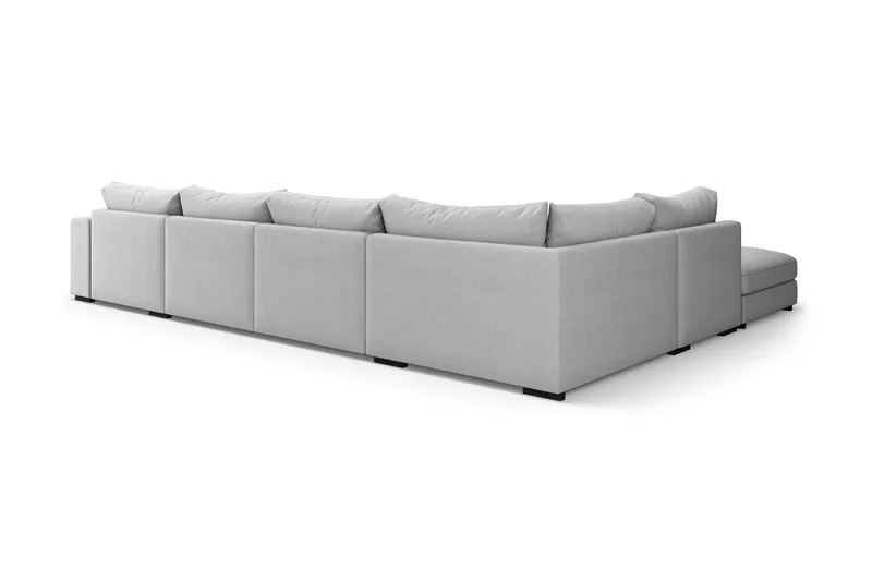 Dubai U-modulsoffa med Divan Höger Extra Djup - Ljusgrå - Products - Möbler - Soffa - U-soffa
