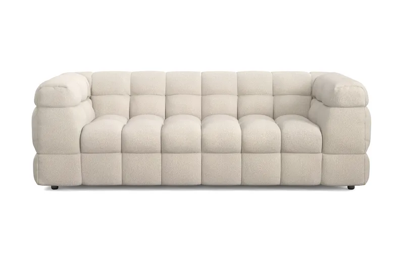 Elise 3-sits Bubblig Soffa - Beige - Products - Möbler - Soffa - 3 sits soffa