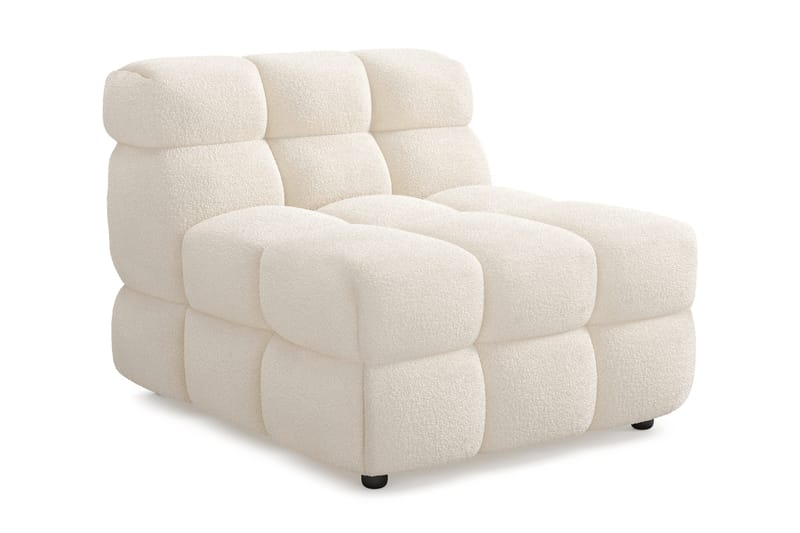 Elise Bubblig Soffgrupp 4-sits Divansoffa Vänster + Fåtölj - Beige - Products - Möbler - Soffa - Soffgrupp