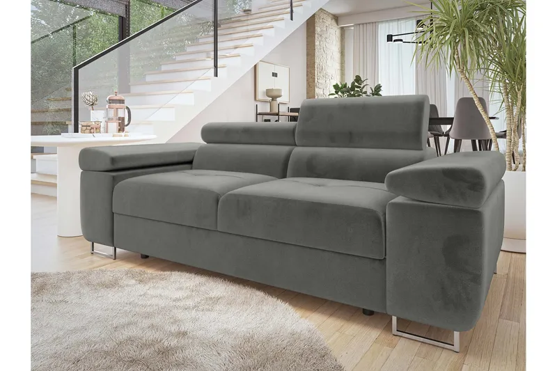 Gabina Soffa 2-sits - Grå - Products - Möbler - Soffa - 2 sits soffa