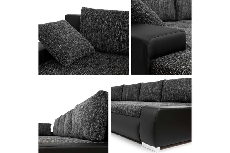 Gamal Soffa Dubbeldivan 4-sits - Vit - Products - Möbler - Soffa - U-soffa