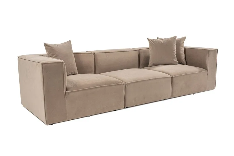 Gregor Soffa 3-sits - Cappucino - Products - Möbler - Soffa - 3 sits soffa