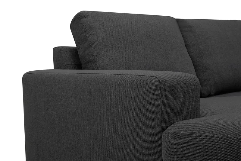 Crazy 6-sits Vänstervänd U-formad X-Large Hörnsoffa med divan i Tyg - Mörkgrå - Products - Möbler - Soffa - Hörnsoffa - Hörnsoffa med divan