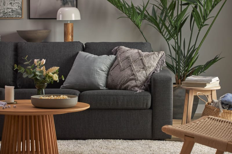 Crazy 7-sits Vändbar U-formad XX-Large Hörnsoffa med divan i Tyg - Antracit - Products - Möbler - Soffa - Hörnsoffa