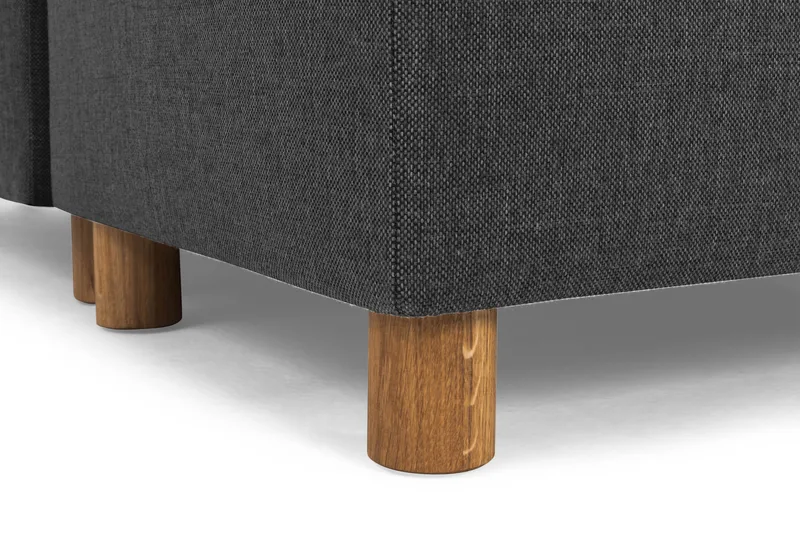 Crazy 7-sits Vändbar U-formad XX-Large Hörnsoffa med divan i Tyg - Mörkgrå / Antracit - Products - Möbler - Soffa - Hörnsoffa - Hörnsoffa med divan