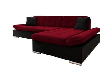 Kintore 3-sits Hörnsoffa Dark red - Products - Möbler - Soffa - Hörnsoffa