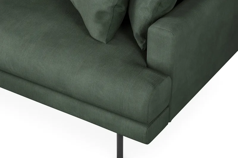 Menard 6-sits Vänstervänd L-formad Hörnsoffa i Manchester - Grön - Products - Möbler - Soffa - Hörnsoffa