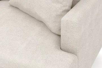 Menard 6-sits Vänstervänd L-formad Hörnsoffa i Tyg - Beige - Products - Möbler - Soffa - Hörnsoffa