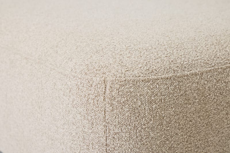 Milano 5-sits Rundad Vänstervänd L-soffa med Låg Rygg i Beige Boucle - Beige - Products - Möbler - Soffa - Divansoffa & schäslongsoffa