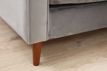 Mirrilnesh Soffa 3-sits - Ljusgrå - Products - Möbler - Soffa - 3 sits soffa