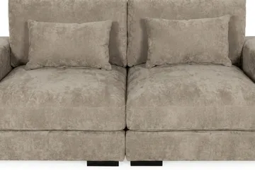 Dubai 2-sits soffa Extra Djup i Chenille - Brun - Products - Möbler - Soffa - Modulsoffa - Komplett modulsoffa