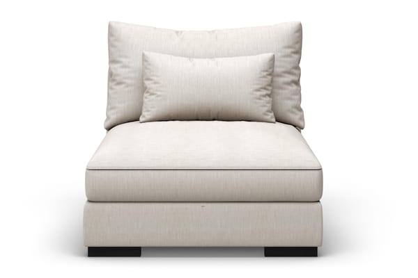 Dubai Mittmodul Extra Djup - Beige - Products - Möbler - Soffa - Modulsoffa - Mittmodul