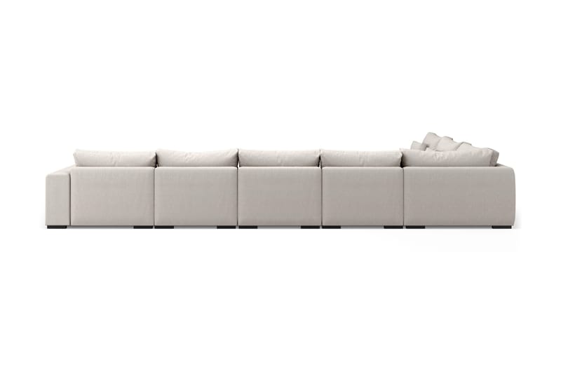 Dubai Stor U-modulsoffa Byggbar med Divan Höger - Ljus / Beige - Products - Möbler - Soffa - Modulsoffa - Komplett modulsoffa