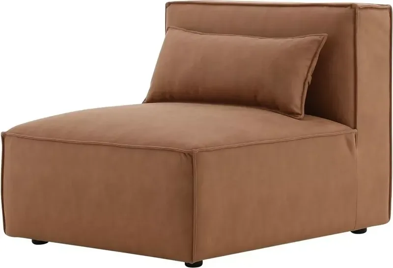 Luxury modulsoffa - Mittdel 2 - Brun, Brun