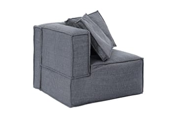 Oceanis Hörnmodul/armstödsmodul höger - Mörkgrå - Products - Möbler - Soffa - Modulsoffa - Hörnmodul