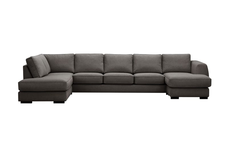 Optus 6-sits U-soffa med Divan och schäslong höger - Mörkgrå - Products - Möbler - Soffa - U-soffa