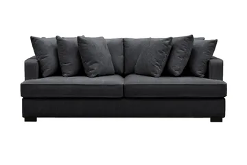 Rossita 4-sits Djup Soffa i Chenille, Svart