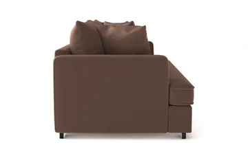 Rossita Djup 3-sits Sammetsoffa Hel dyna - Products - Möbler - Soffa - 3 sits soffa