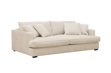 Rossita Lyx 2,5-sits Extra djup Soffa i Chenille - Beige - Products - Möbler - Soffa - 3 sits soffa