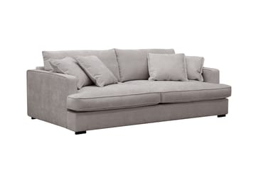 Rossita Lyx 2,5-sits Extra djup Soffa i Chenille - Grå/Brun - Products - Möbler - Soffa - 3 sits soffa