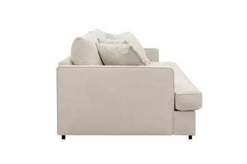 Rossita Lyx 2,5-sits Extra djup Soffa i Tyg - Beige - Products - Möbler - Soffa - 3 sits soffa