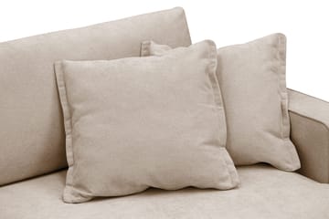 Rossita Lyx 2,5-sits Extra djup Soffa i Tyg - Ljusbrun - Products - Möbler - Soffa - 3 sits soffa