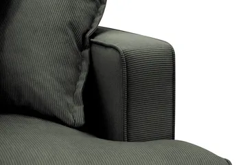Rossita Lyx 3,5-sits Extra djup Soffa i Manchester - Mörkgrön - Products - Möbler - Soffa - 4 sits soffa