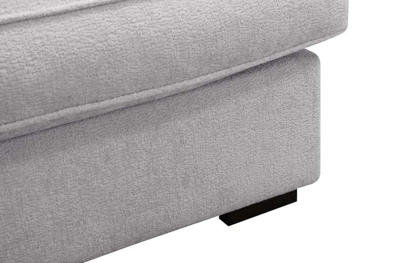 Rossita Lyx 3-sits Extra djup Soffa i Chenille - Grå - Products - Möbler - Soffa - 3 sits soffa