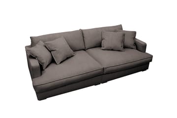 Rossita Lyx 3-sits Extra djup Soffa i Manchester - Brun - Products - Möbler - Soffa - 3 sits soffa