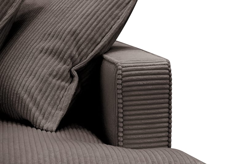 Rossita Lyx 3-sits Extra djup Soffa i Manchester - Brun - Products - Möbler - Soffa - 3 sits soffa