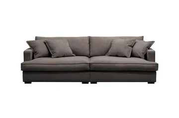 Rossita Lyx 3-sits Extra djup Soffa i Manchester - Brun - Products - Möbler - Soffa - 3 sits soffa