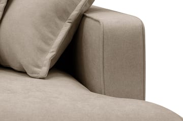Rossita Lyx 3-sits Extra djup Soffa i Tyg - Brun - Products - Möbler - Soffa - 3 sits soffa