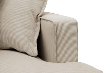 Rossita Lyx 5-sits Högervänd U-formad Extra djup Soffa med Divan och Schäslong i Manchester - Kräm - Products - Möbler - Soffa - U-soffa