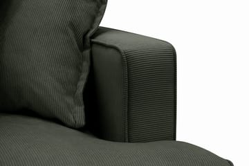 Rossita Lyx 5-sits Högervänd U-formad Extra djup Soffa med Divan och Schäslong i Manchester - Mörkgrön - Products - Möbler - Soffa - U-soffa